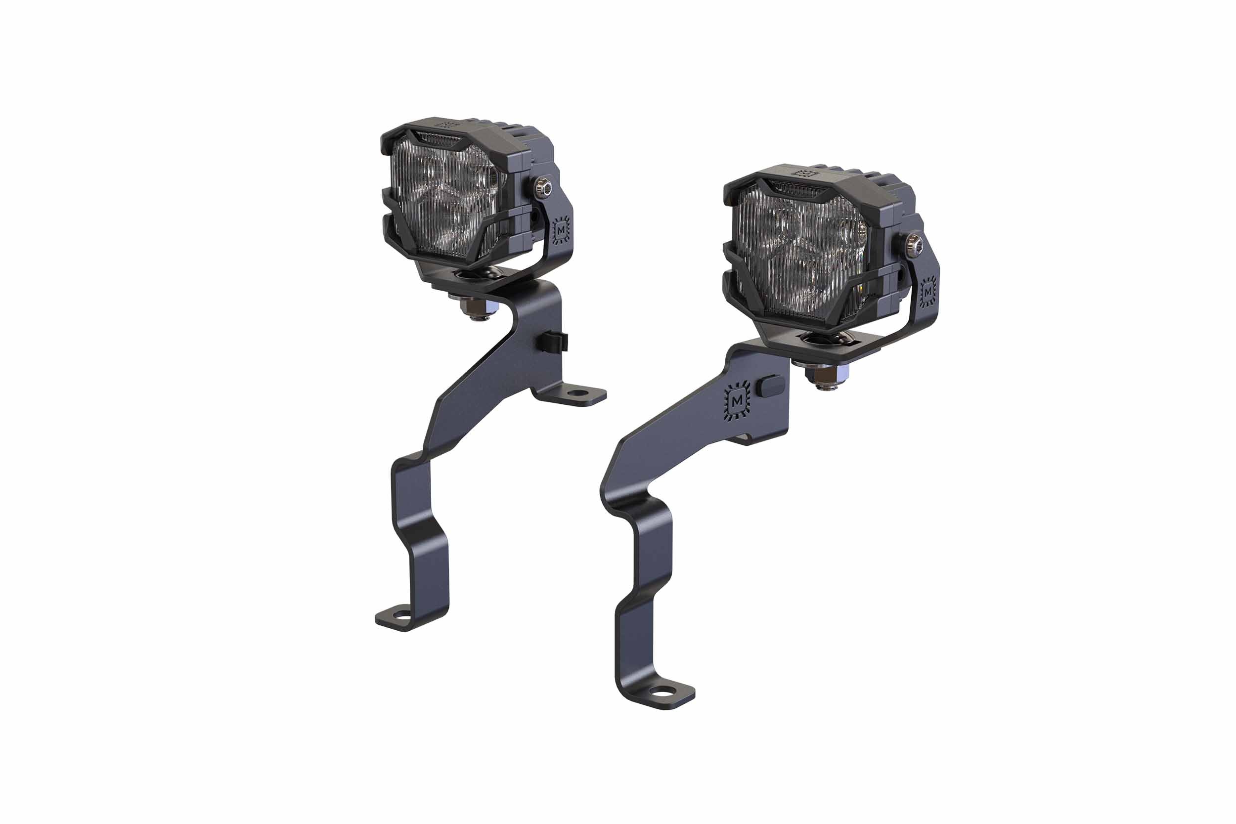 Morimoto 4Banger LED Ditch Light System: Ford Super Duty (23-27)